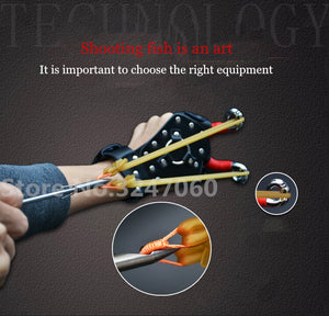 High Quality Powerful Slingshot Set Fishing