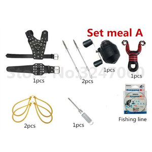 High Quality Powerful Slingshot Set Fishing