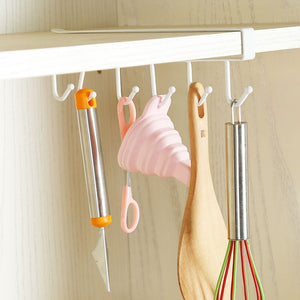 6 Hooks Bathroom Organize